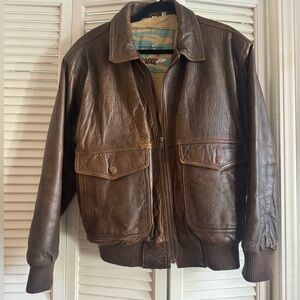 Vintage leather jacket - NAK authentic size 38